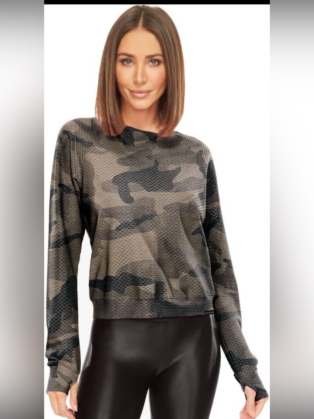 Koral Sofia netz camo top extra small
